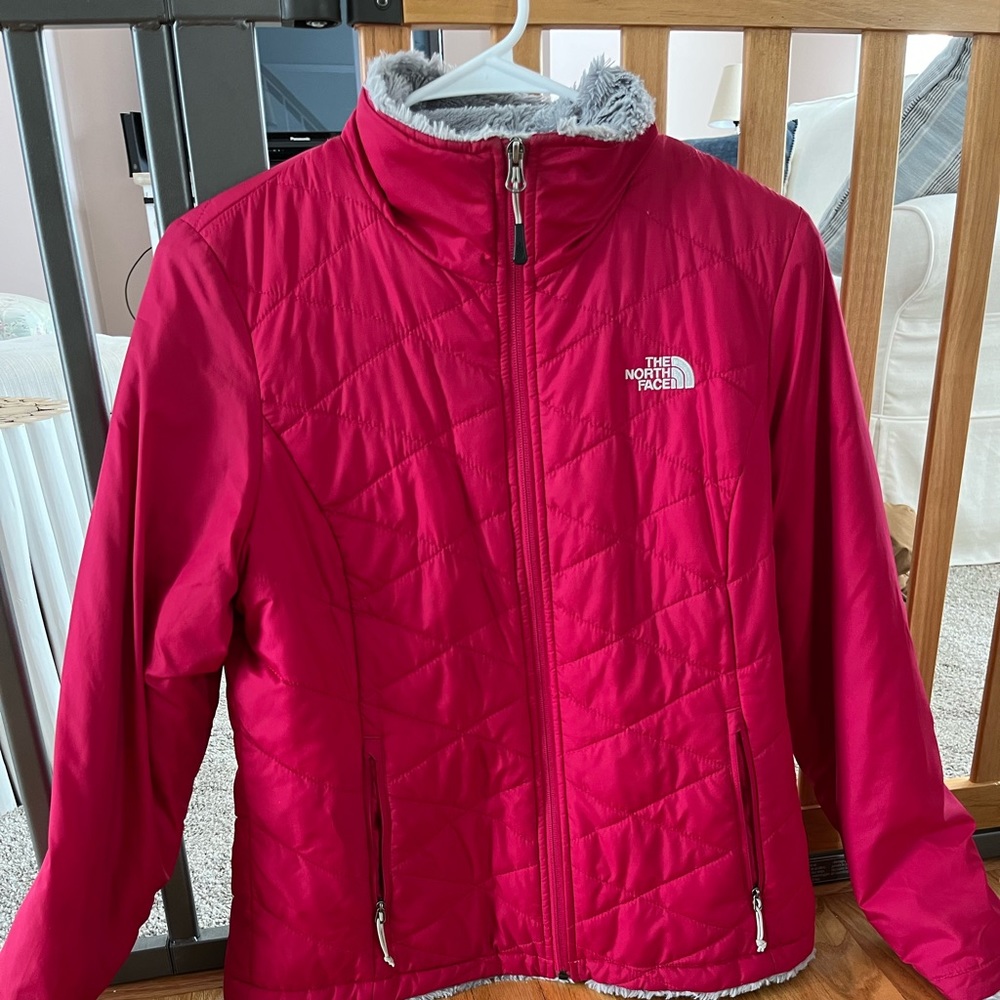 Pink North Face Winter Jacket